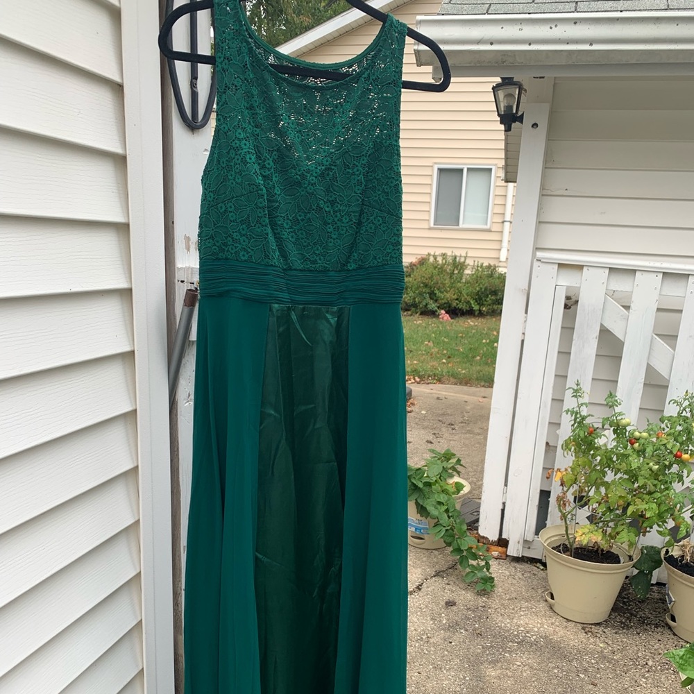Ever Pretty dark green dress